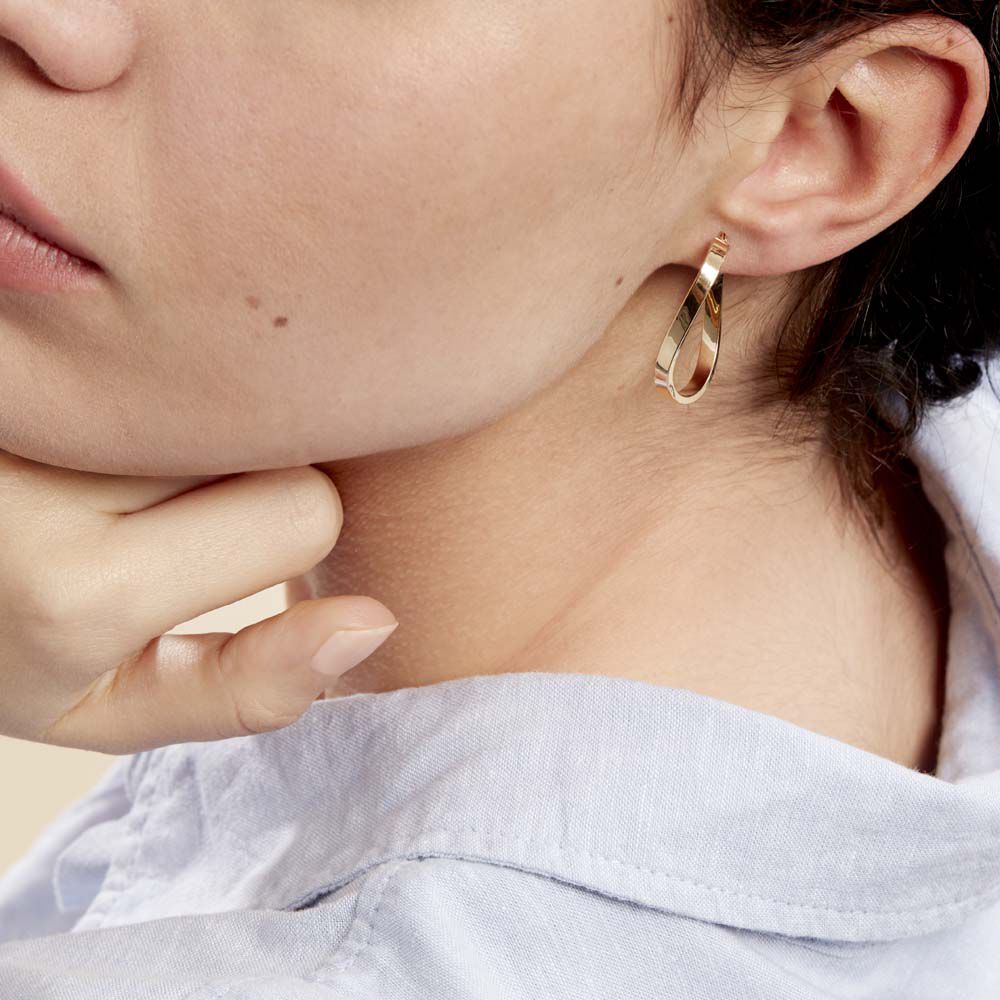 Créoles Silla Or Jaune - Créoles Femme | Marc Orian
