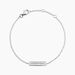 Bracelet Argent Blanc Damiette Oxyde De Zirconium - Bracelets fantaisie Femme | Marc Orian