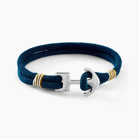 Bracelet Malo Acier Blanc - Bracelets cordons Homme | Marc Orian