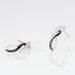 Boucles D'oreilles Puces Callune Or Blanc Diamant - Puces Femme | Marc Orian