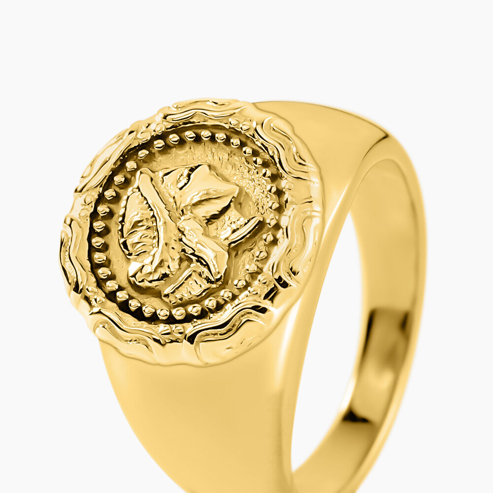 Bague Maelle Acier Jaune - Bijoux fantaisie Femme | Marc Orian