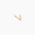 Pendentif Lettre V Or Jaune Oxyde - Pendentifs Femme | Marc Orian
