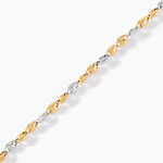 Bracelet Dami Or Bicolore - Bracelets cha&icirc;nes Homme | Marc Orian