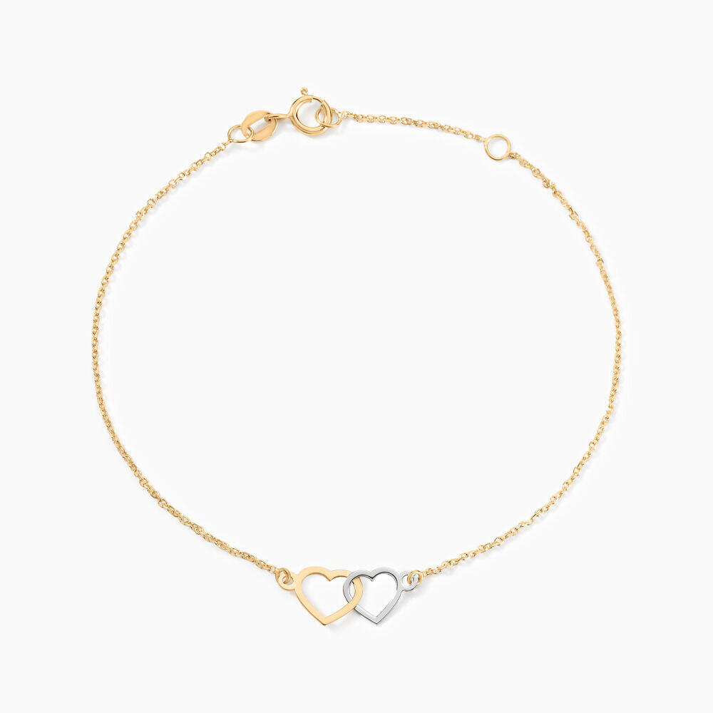 Bracelet Eleno Or Bicolore - Bracelets Anneaux Entrelaces Femme | Marc Orian