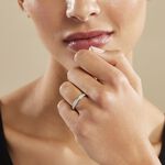 Alliance Dionysa Or Blanc Diamant - Alliances avec pierres Femme | Marc Orian