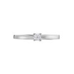 Bague Solitaire Morrigane Or Blanc Diamant - Solitaires Femme | Marc Orian
