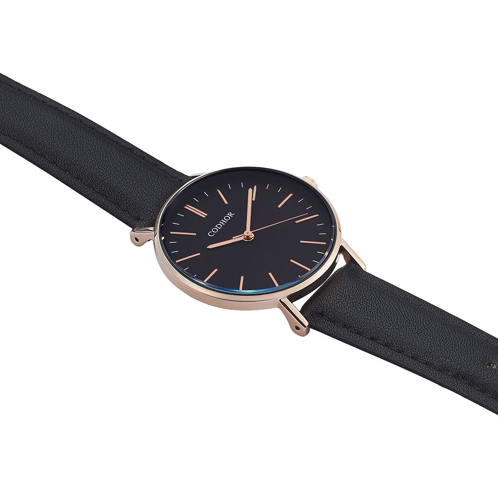 Montre Codhor Cindy Noir - Montres étanches Femme | Marc Orian