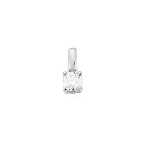 Pendentif Victoria Or Blanc Diamant - Pendentifs Femme | Marc Orian