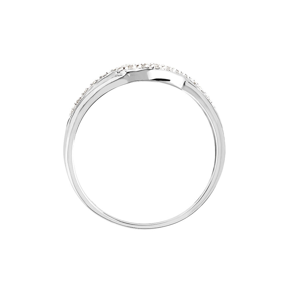 Bague Osanna Or Blanc Diamant - Bagues pierres précieuses Femme | Marc Orian