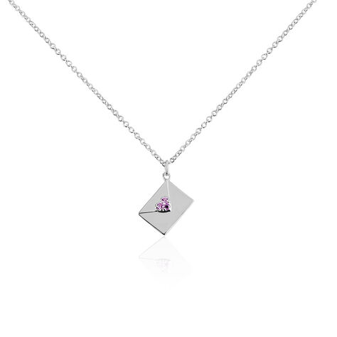 Collier Argent Guntrun Oxydes De Zirconium - Colliers avec pierres Femme | Marc Orian