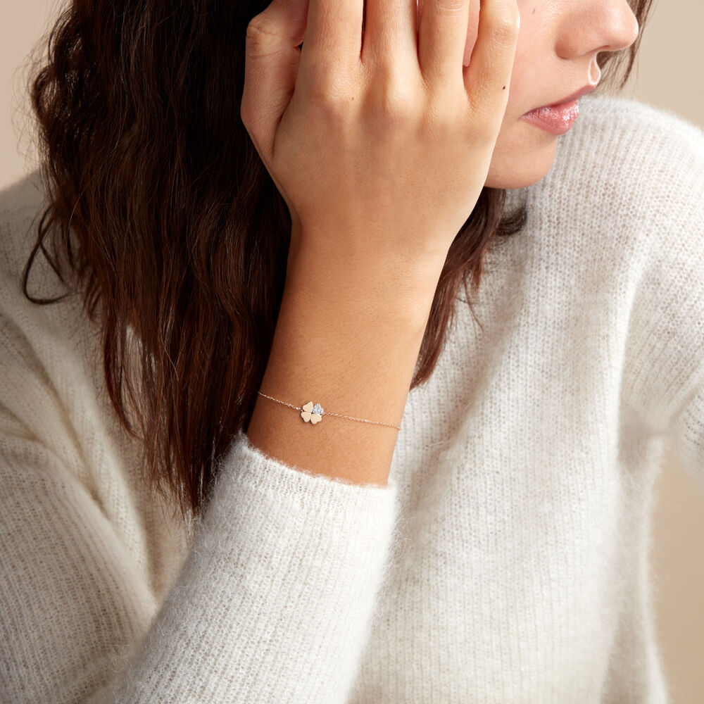 Bracelet Yasamin Or Jaune Diamant - Bracelets chaînes Femme | Marc Orian