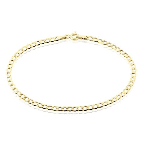 Bracelet Iris Or Jaune Maille Gourmette - Bracelets mailles Femme | Marc Orian