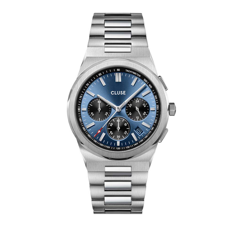 Montre Cluse Vigoureux Chrono Bleu - Montres étanches Homme | Marc Orian