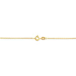 Cha&icirc;ne Igoa Maille For&ccedil;at Diamantee Or Jaune - Chaines Femme | Marc Orian