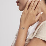 Bracelet Letizia Argent Blanc - Bracelets fantaisie Femme | Marc Orian
