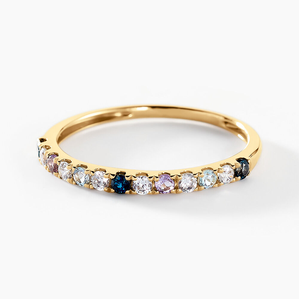 Bague Garden Or Jaune Am&eacute;thyste Topaze - Bagues pierres fines Femme | Marc Orian