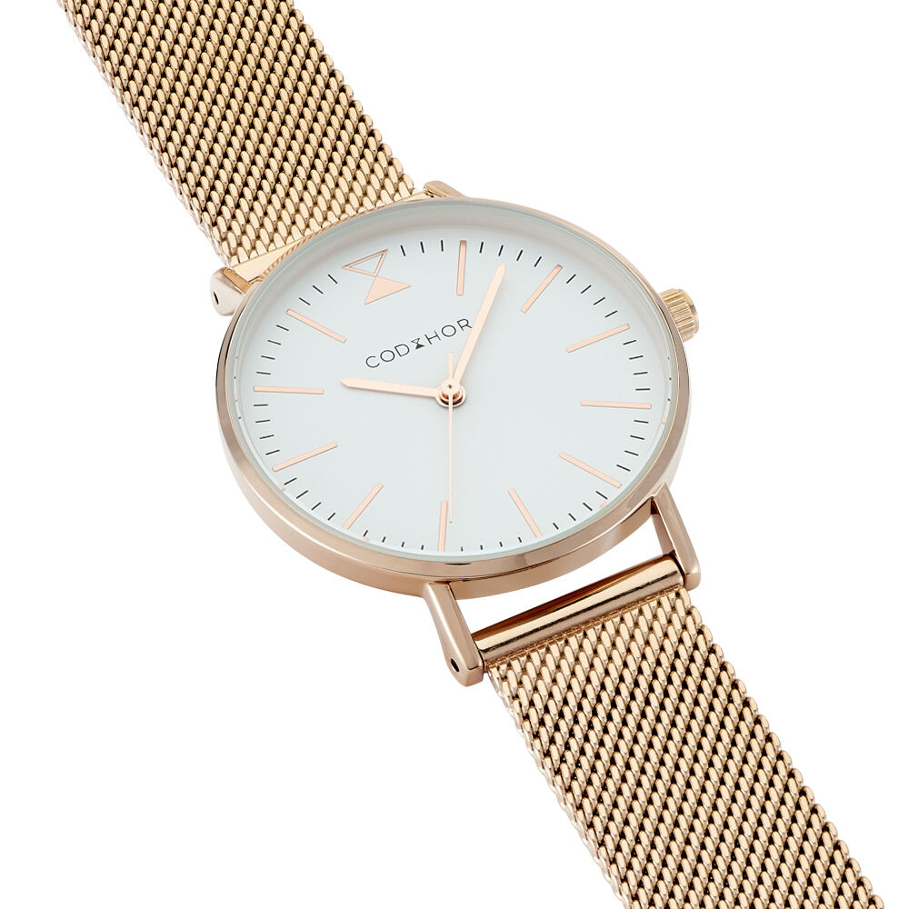 Montre Codhor Cindy Blanc - HNMFRQW3190 • Marc Orian | Bijouterie en ligne
