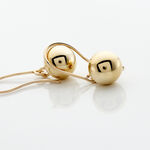 Boucles D'oreilles Pendantes Fidelia Boules Or Jaune - Pendantes Femme | Marc Orian