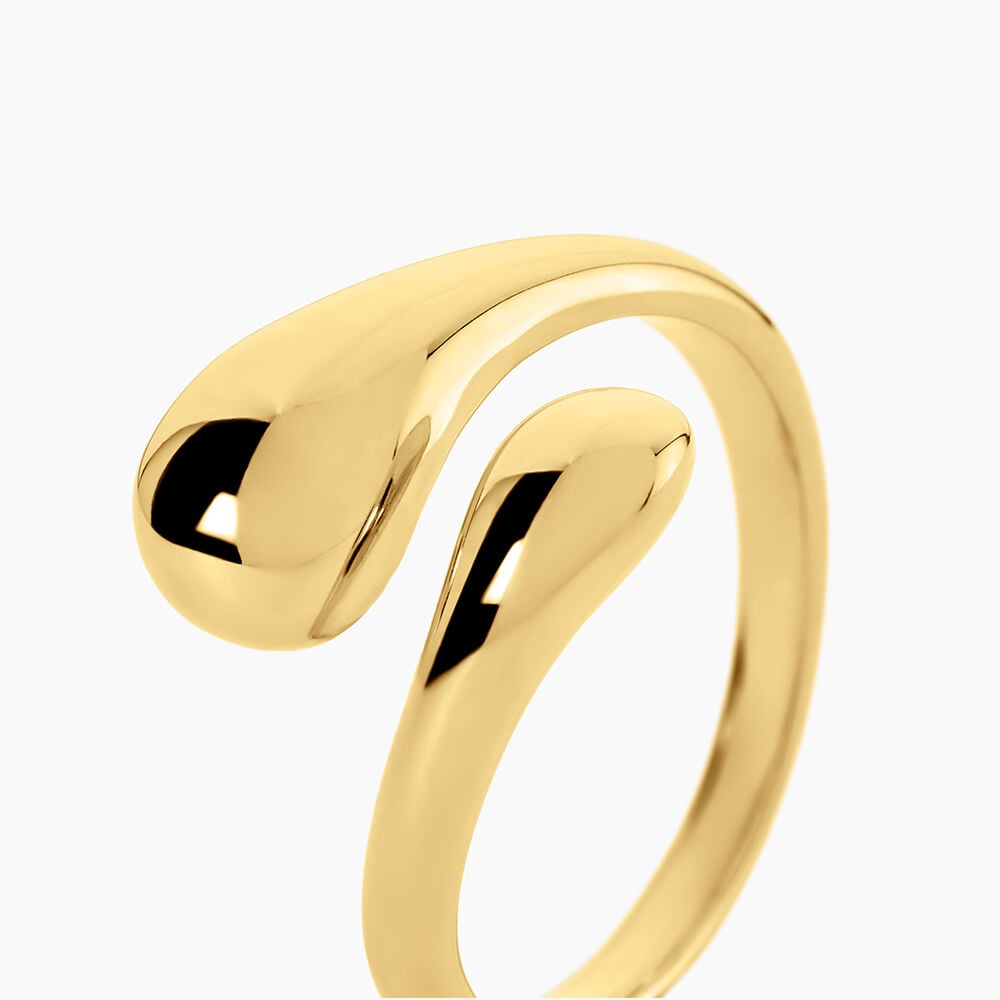 Bague Aderia Acier Jaune - Bijoux fantaisie Femme | Marc Orian