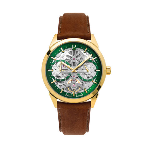 Montre Pierre Lannier Monarck Vert - Montres automatiques Homme | Marc Orian