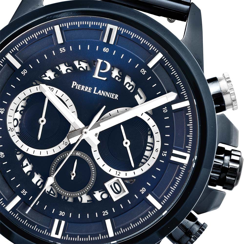 Montre Pierre Lannier Sentinelle Bleu - Montres étanches Homme | Marc Orian