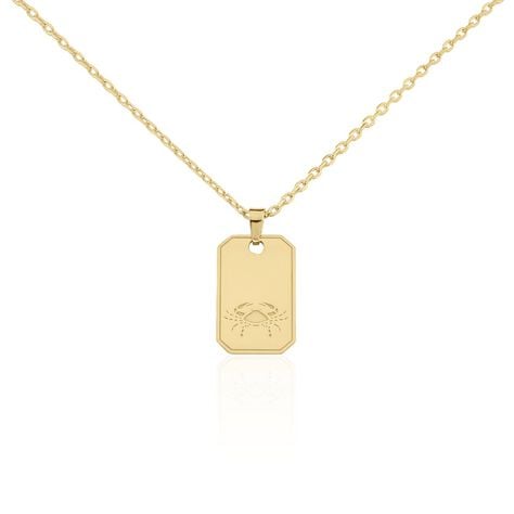 Collier Plaqu&eacute; Or Quintien - Colliers ete Homme | Marc Orian