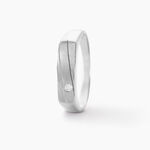 Chevali&egrave;re Michel Argent Blanc Oxyde De Zirconium - Solitaires Homme | Marc Orian
