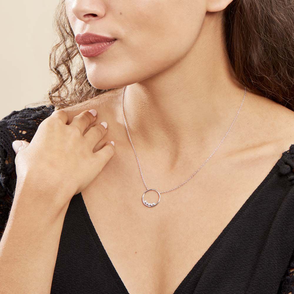 Collier Argent Leonerd Oxydes De Zirconium - Colliers avec pierres Femme | Marc Orian