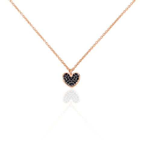 Collier Mallaurie Argent Rose Oxyde De Zirconium - Colliers avec pierres Femme | Marc Orian