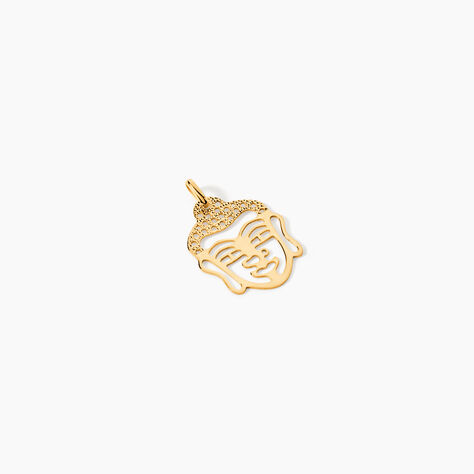 Pendentif Fazzia Bouddha Or Jaune - Pendentifs Femme | Marc Orian