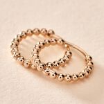 Cr&eacute;oles Tiganne Plaqu&eacute; Or Jaune - Cr&eacute;oles Femme | Marc Orian