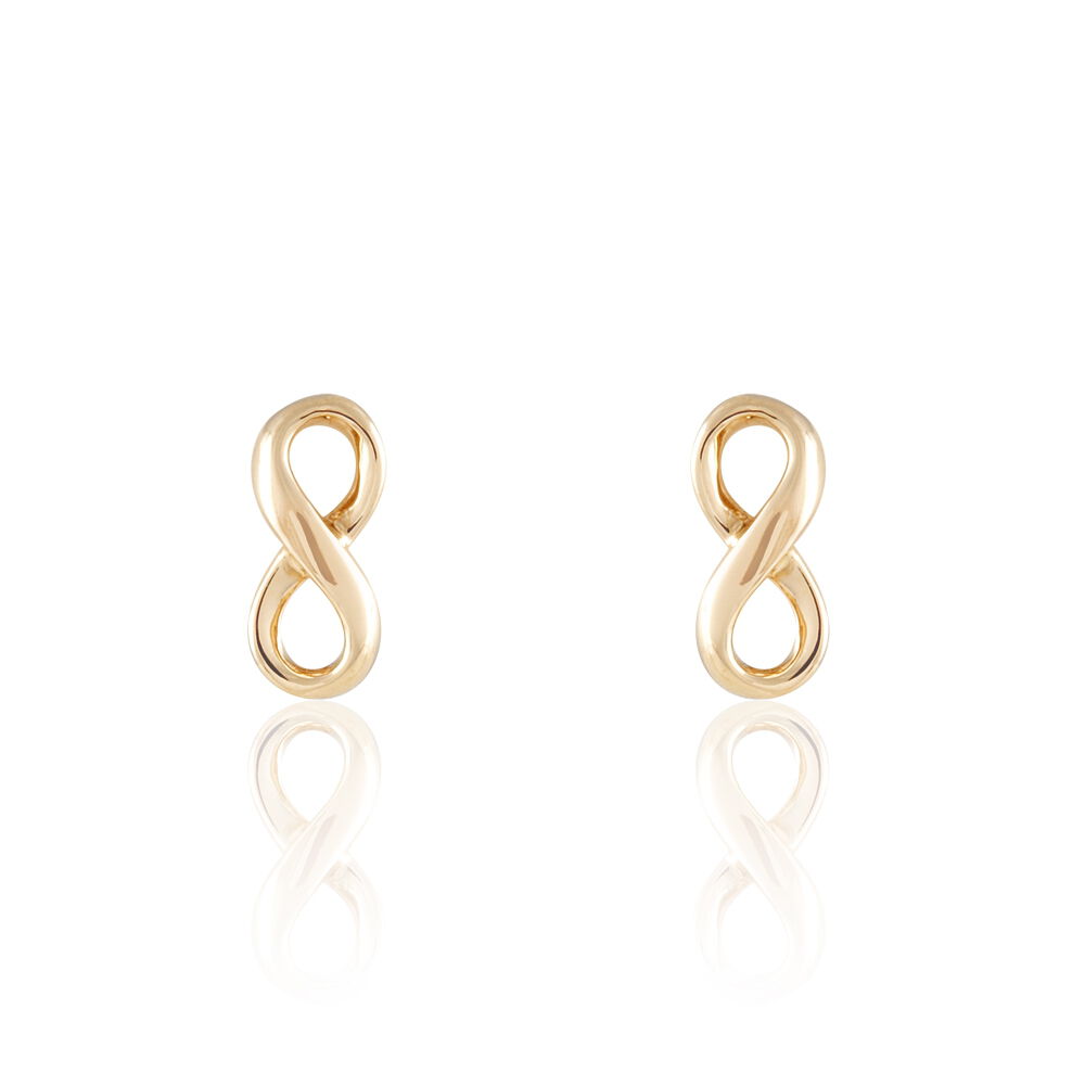 Boucles D'oreilles Puces Ajna Plaqué Or Jaune - Puces Femme | Marc Orian
