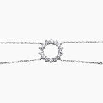 Bracelet Ciena Argent Blanc Oxyde De Zirconium - Bracelets fantaisie Femme | Marc Orian