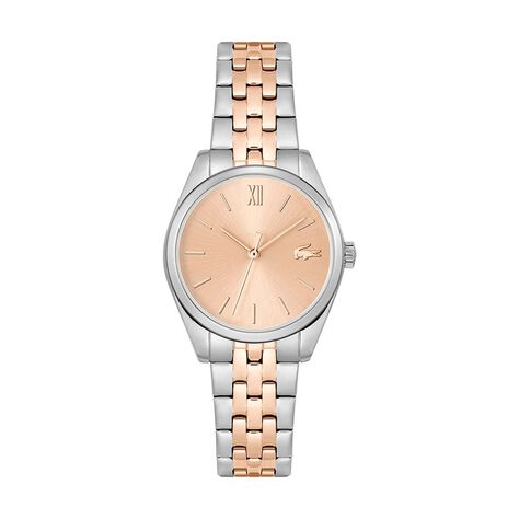 Montre Lacoste Tuilerie Bicolore Doré / Rose - Montres classiques Femme | Marc Orian