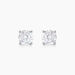 Boucles D'oreilles Puces Aphrodite Or Blanc Diamant - Puces Famille | Marc Orian