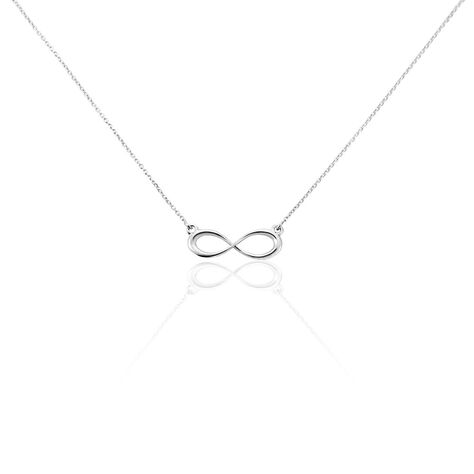 Collier Maryeme Infini Or Blanc - Colliers Femme | Marc Orian