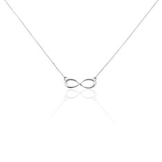 Collier Maryeme Infini Or Blanc - Colliers Femme | Marc Orian