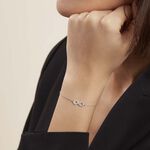 Bracelet Lou Argent Blanc Oxyde De Zirconium - Bracelets fantaisie Femme | Marc Orian