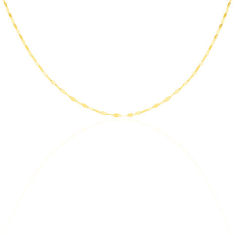 Chaîne Camelie Maille Lumina Or Jaune - Chaines Femme | Marc Orian