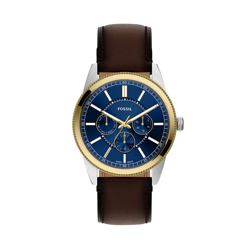 Montre Fossil Pearson Bleu - Montres &eacute;tanches Homme | Marc Orian