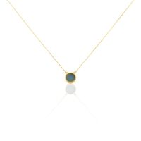 Collier Heida Or Jaune Amazonite