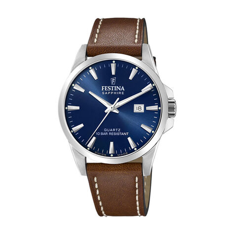 Montre Festina Swiss Made Bleu London - Montres classiques Homme | Marc Orian