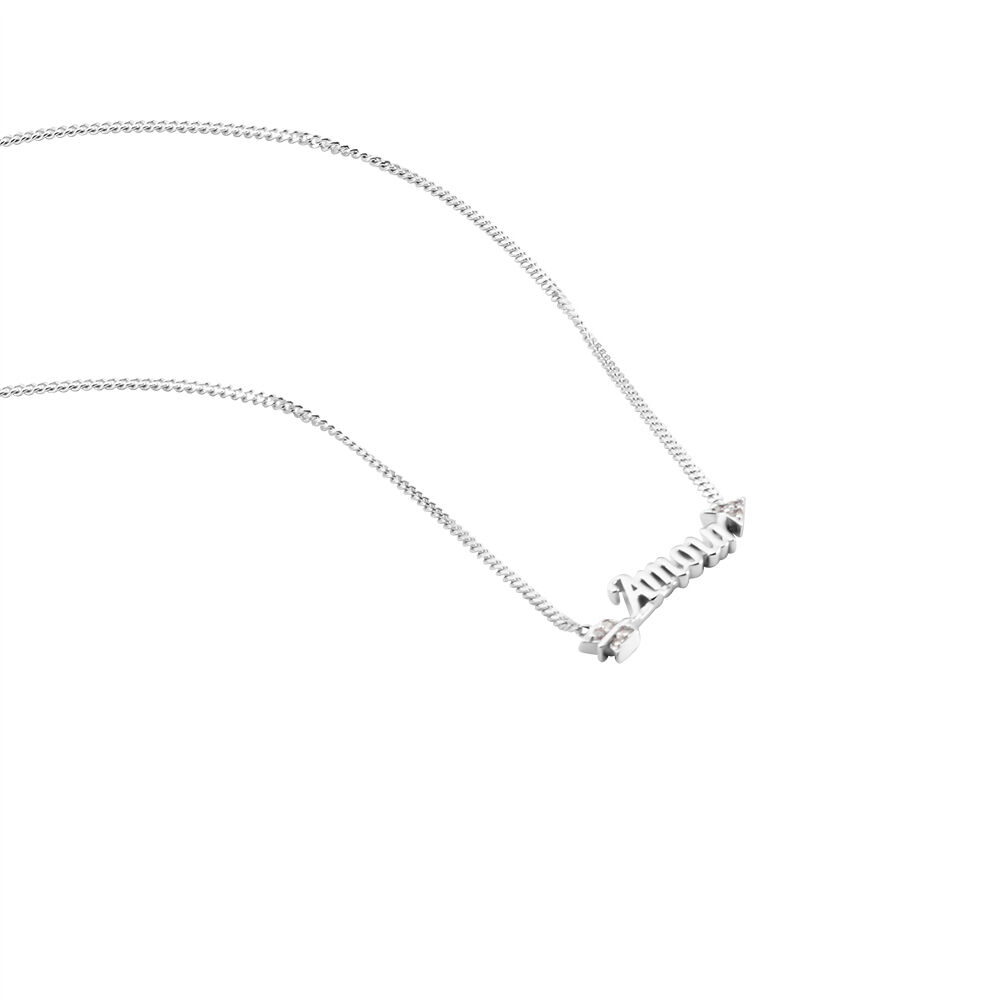 Collier Argent Ronky Oxydes De Zirconium - Colliers avec pierres Femme | Marc Orian