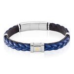 Bracelet Jourdan Trenza Acier Bicolore - Bracelets cha&icirc;nes Homme | Marc Orian