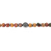 Bracelet Acier Huguesi Boules Oeil De Tigre