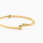Bracelet Jonc Anaisaae Torsade Or Jaune - Bracelets joncs Femme | Marc Orian
