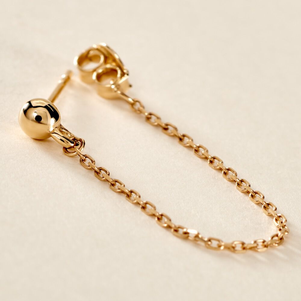 Boucle D'oreille Channah Or Jaune - Piercings d'oreilles Femme | Marc Orian