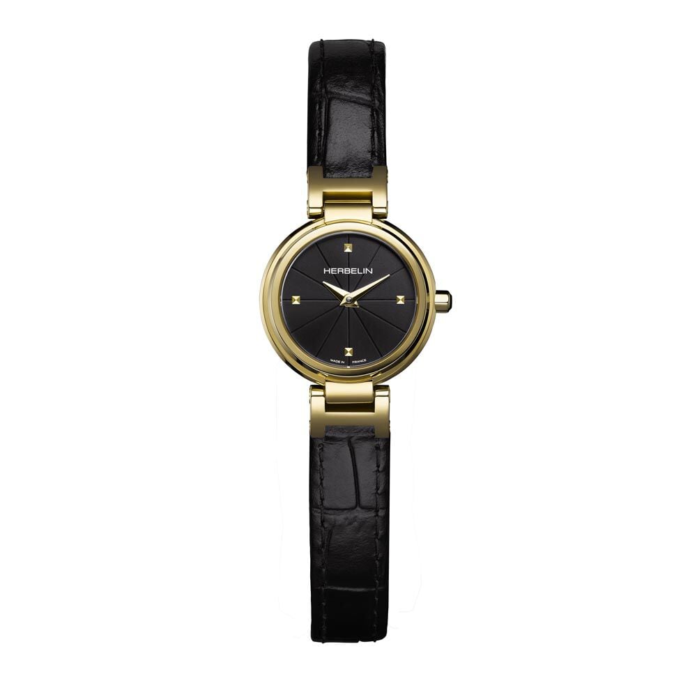 Montre Herbelin Lady H Noir - Montres étanches Femme | Marc Orian