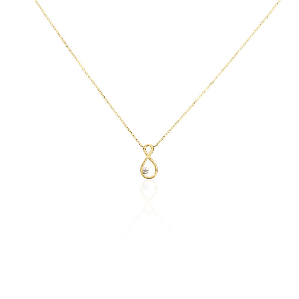 Collier Eszter Or Jaune Diamant - Colliers avec pierres Femme | Marc Orian