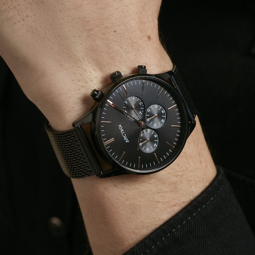Montre Arctik Escale Noir - Montres étanches Homme | Marc Orian